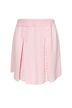 Pink virgin wool pleated skirt FENDI KIDS | JFG191AS5LF1QF0